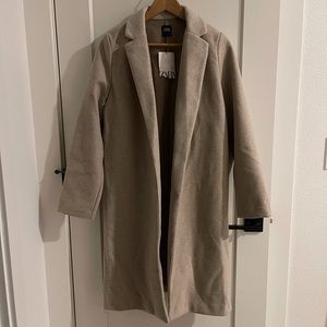 Zara | Beige Long Coat
